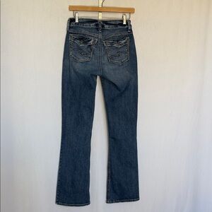 Silver Jeans Co Women's Suki Bootcut Jeans Size 28 X 33 Stretch Western Med Wash